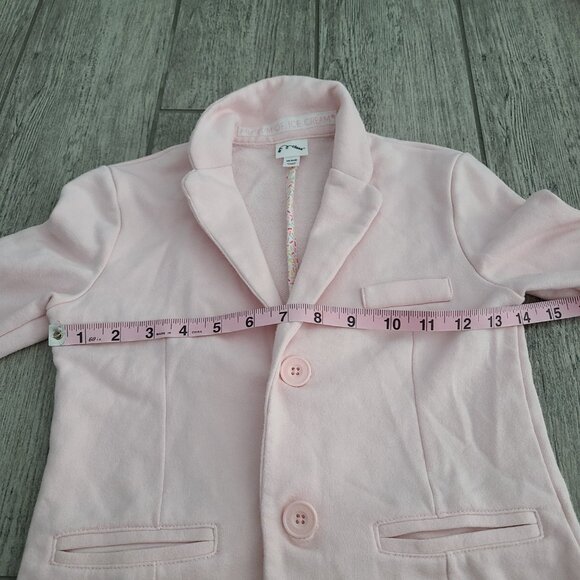 Art Class x Museum of Ice Cream Girls Light Pink Blazer Jacket Size XS (4/5) - Picture 8 of 11